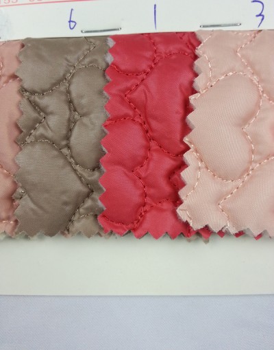 DG BITI 心形網 A100-42夾棉 絲絨外套用 側面照